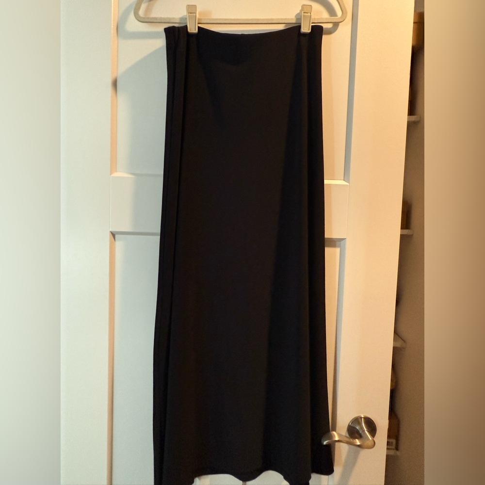 Vince Camuto Black Midi Skirt